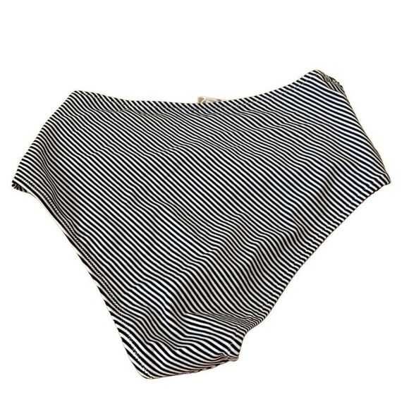 Cupshe High waist striped bikini bottom sz.M NWT - Picture 2 of 3